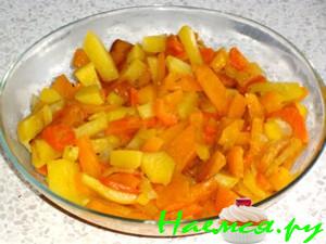 Овощное рагу с репой