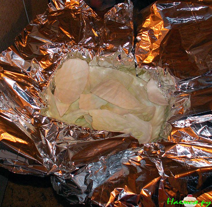 Гусь рождественский с грибами