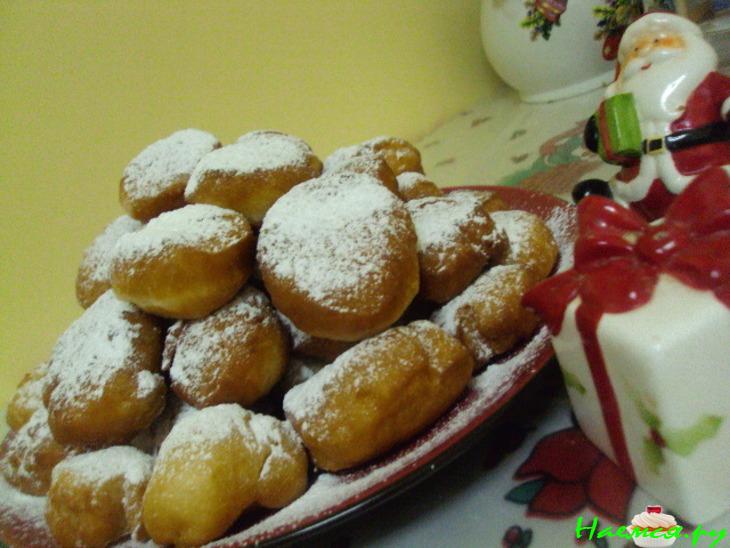 Постные дрожжевые пончики Постные дрожжевые пончики