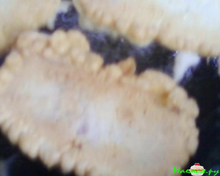 Сыр жареный с ветчиной