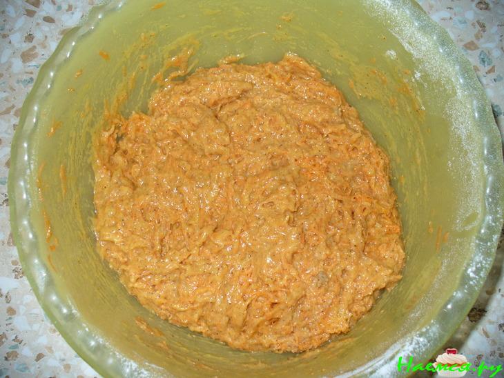 Морковный пирог с корицей Морковный пирог с корицей