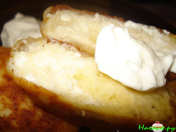 Сырники с бананами Сырники с бананами