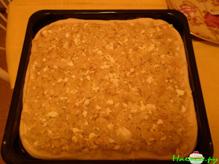 Пирог с капустой от бабушки Пирог с капустой от бабушки