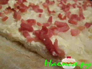 Пламенный пирог (Flammkuchen) Пламенный пирог (Flammkuchen)