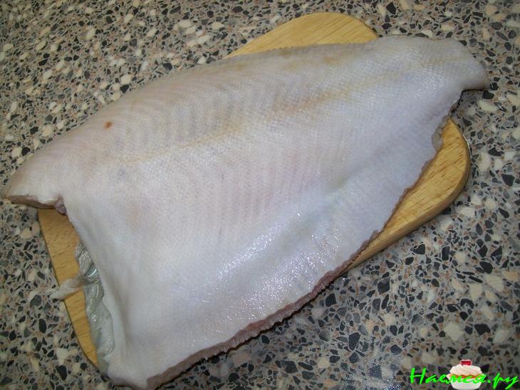 Палтус запеченный