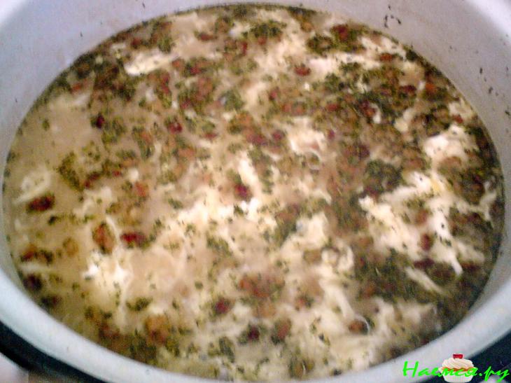 Суп рисовый по-Азейборджански