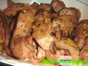 Бараньи семенники-шашлык