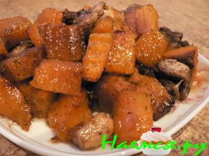 Тыква в оливковом масле с чесноком (возможно один из вариантов) Тыква в оливковом масле с чесноком (возможно один из вариантов)