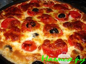 Макаронная запеканка - пицца Макаронная запеканка - пицца