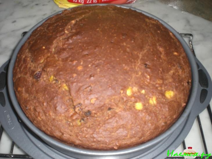 Манговый пирог