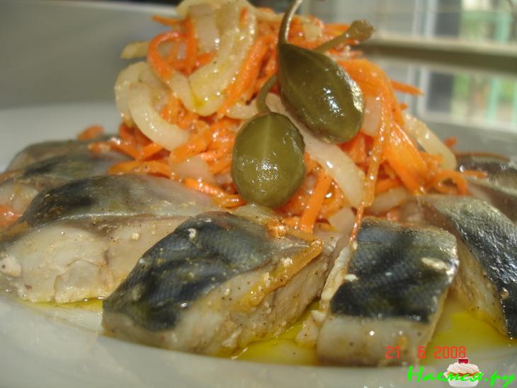 Скумбрия маринованная