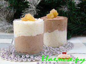 Рисово-шоколадный десерт