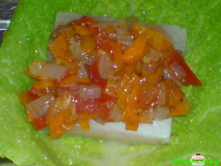 Голубцы с рыбой