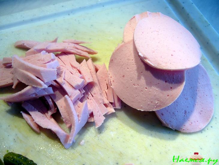 Колбасный салат