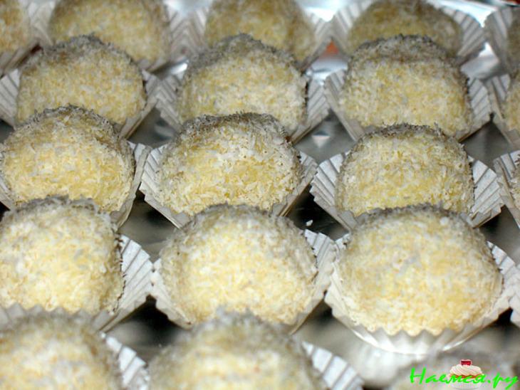 Мини-пирожные "Снежки"