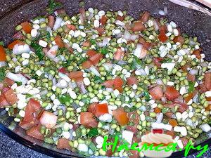 Салат из пророщенной сои Салат из пророщенной сои