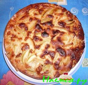 Быстрый яблочный пирог (вариант)