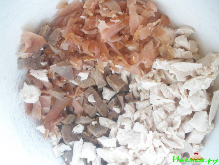 Грибной салат "Рим"