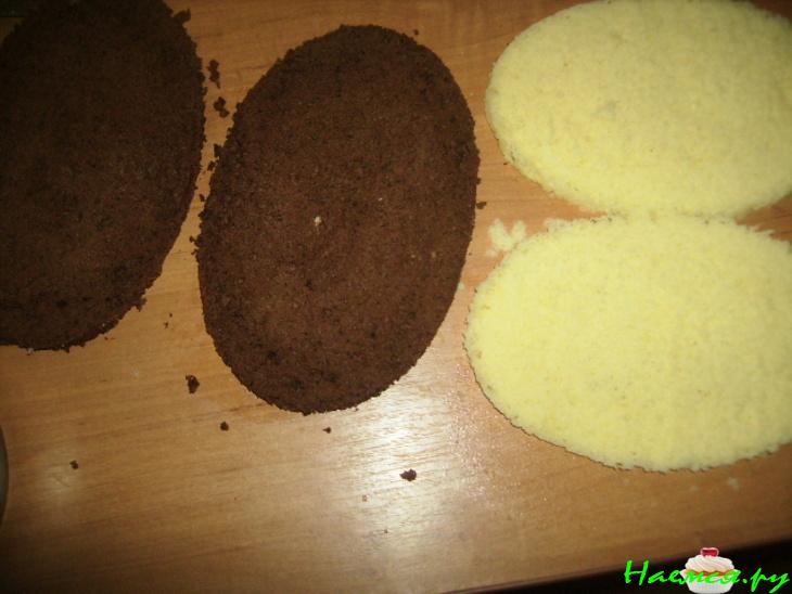 Шоколадно-лимонный торт или сюрприз за 15 минут