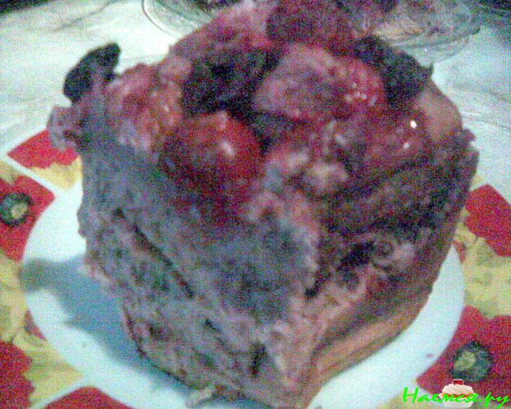 Вишневый пирог с корицей