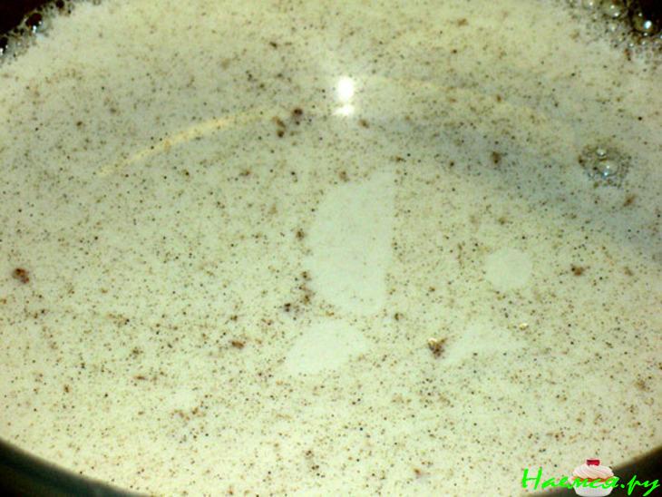 Шоколадно-молочное пирожное "Зорька"