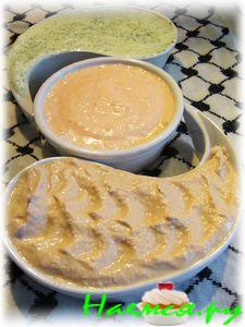 Дипы-соусы летние на основе твороженного сыра