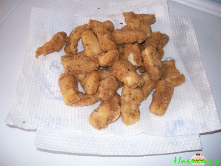 Кальмары в панировке (быстро и вкусно)