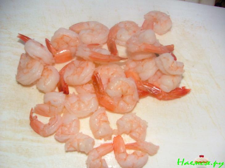 Сырные шарики с креветкой