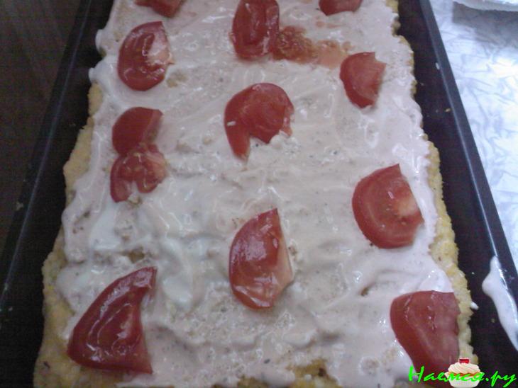 Пирог из поленты