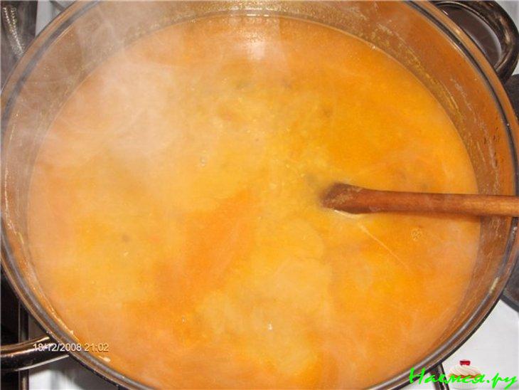 Суп из чечевицы пряный