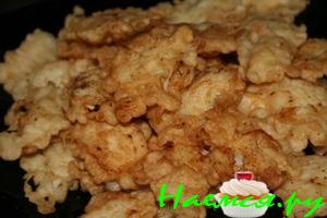 Кальмары в обычном кляре