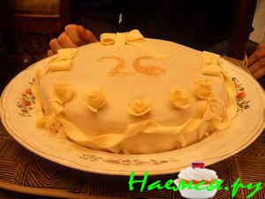 Торт с мастикой