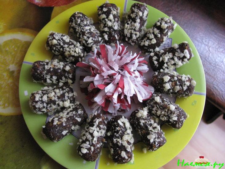 Сладкая картошка (колбаска)