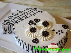 Торт "Три шоколада"