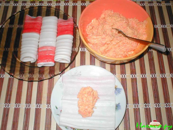 "Десерт" из... крабовых палочек