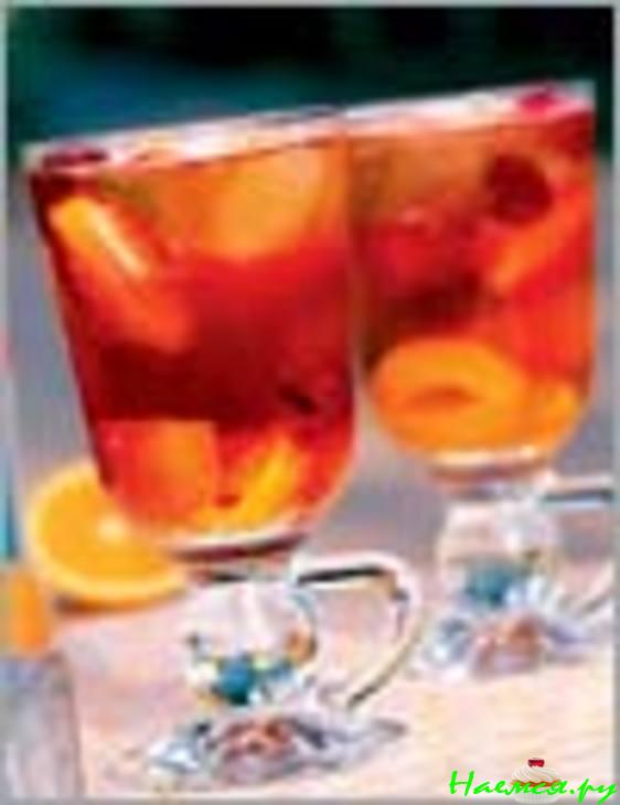 Крюшон в арбузе