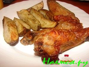 Куриные голени в пивном маринаде