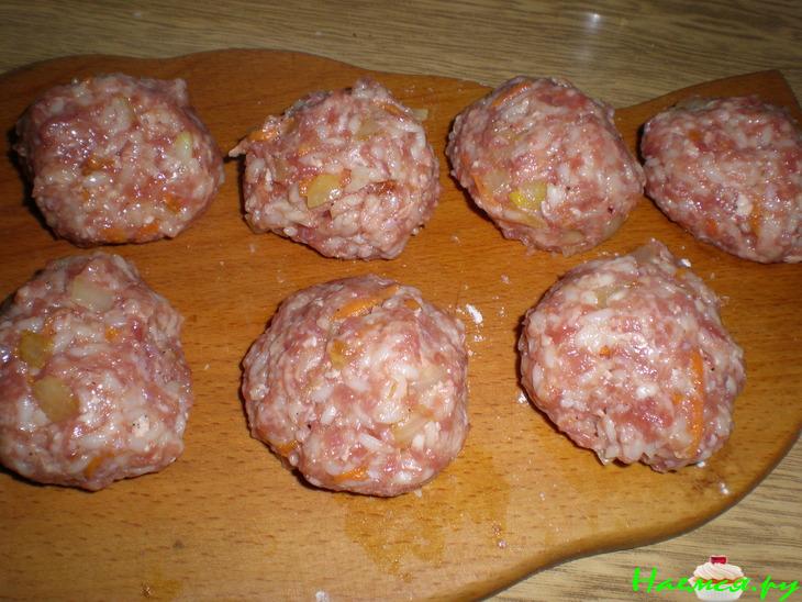 Тефтели "Ёжики" Тефтели "Ёжики"