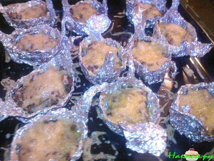 Запеченная рыбка с грибами Запеченная рыбка с грибами