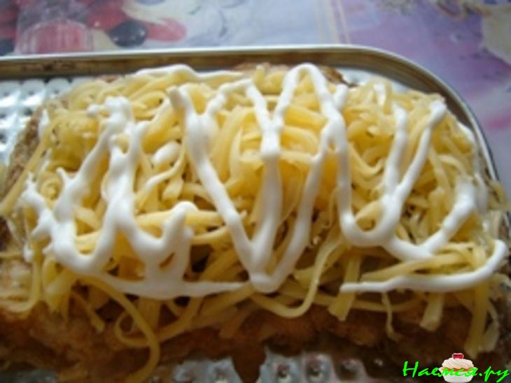 Битки с грибами и сыром