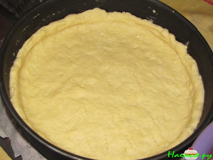 Киш с курицей и стручковой фасолью Киш с курицей и стручковой фасолью