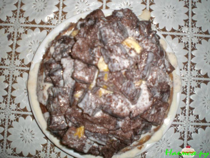 Торт "Панчо" со взбитыми сливками