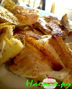 Курочка в сухариках