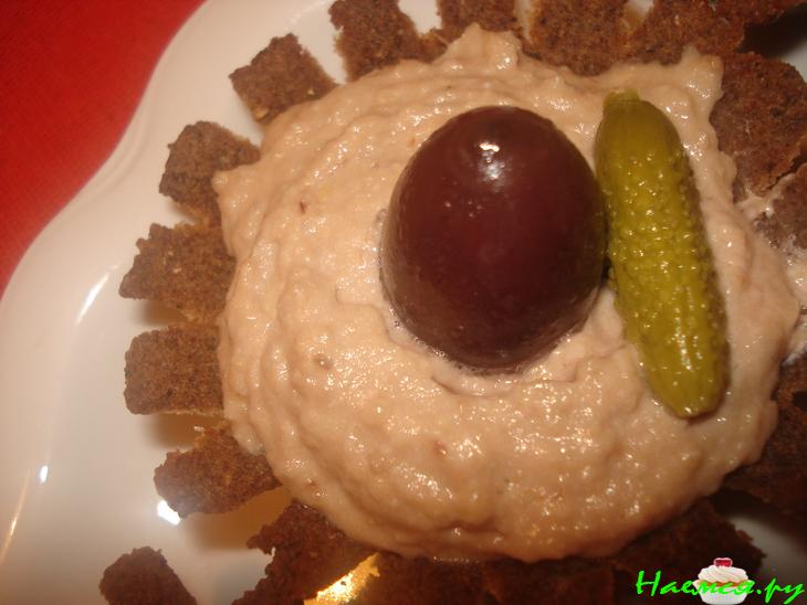 Крем-паштет из сельди в корзиночках