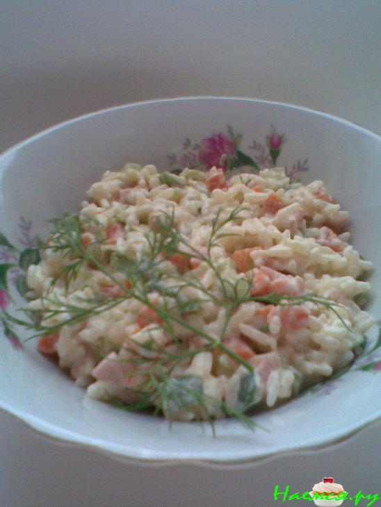 Рисовый салат