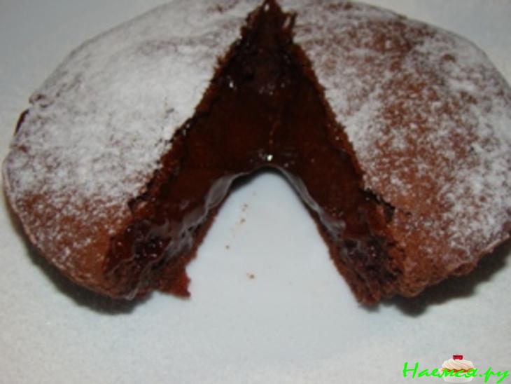 Кекс шоколадный из минимума продуктов