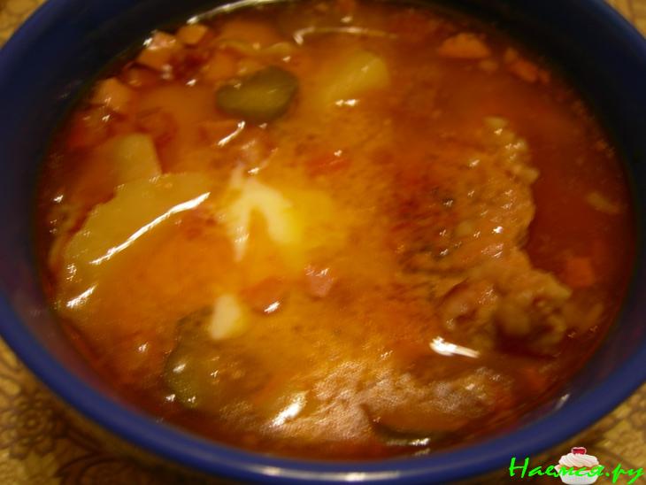 Жаркое-солянка "Утро после праздника"