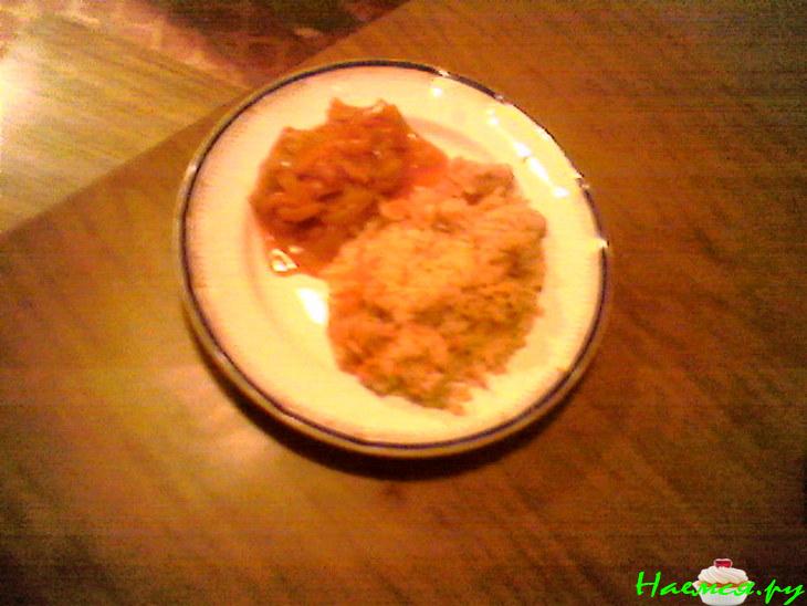 Рис с рыбой Рис с рыбой