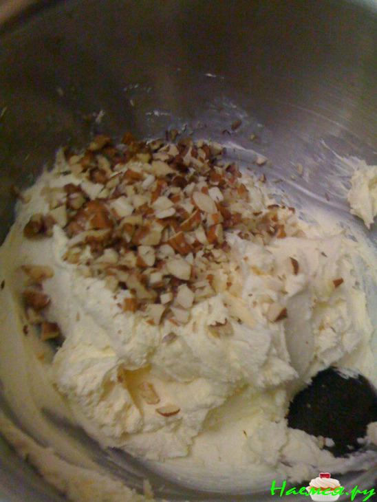 Песочный пирог с творожно-апельсновый начинкой