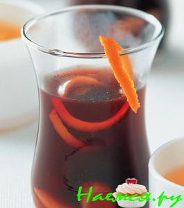 Горячий пунш с чаем